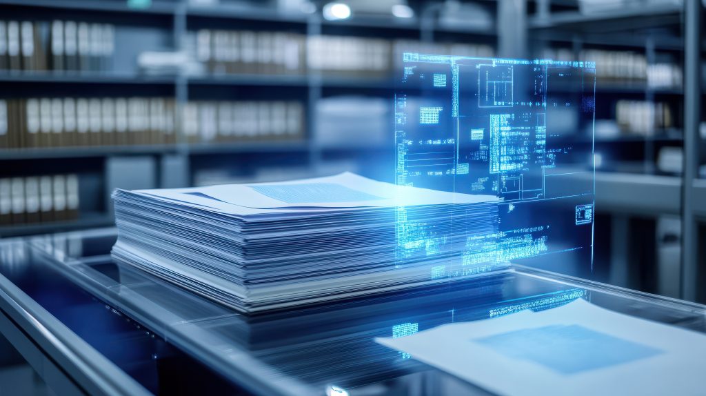 High volume document scanning and digitization